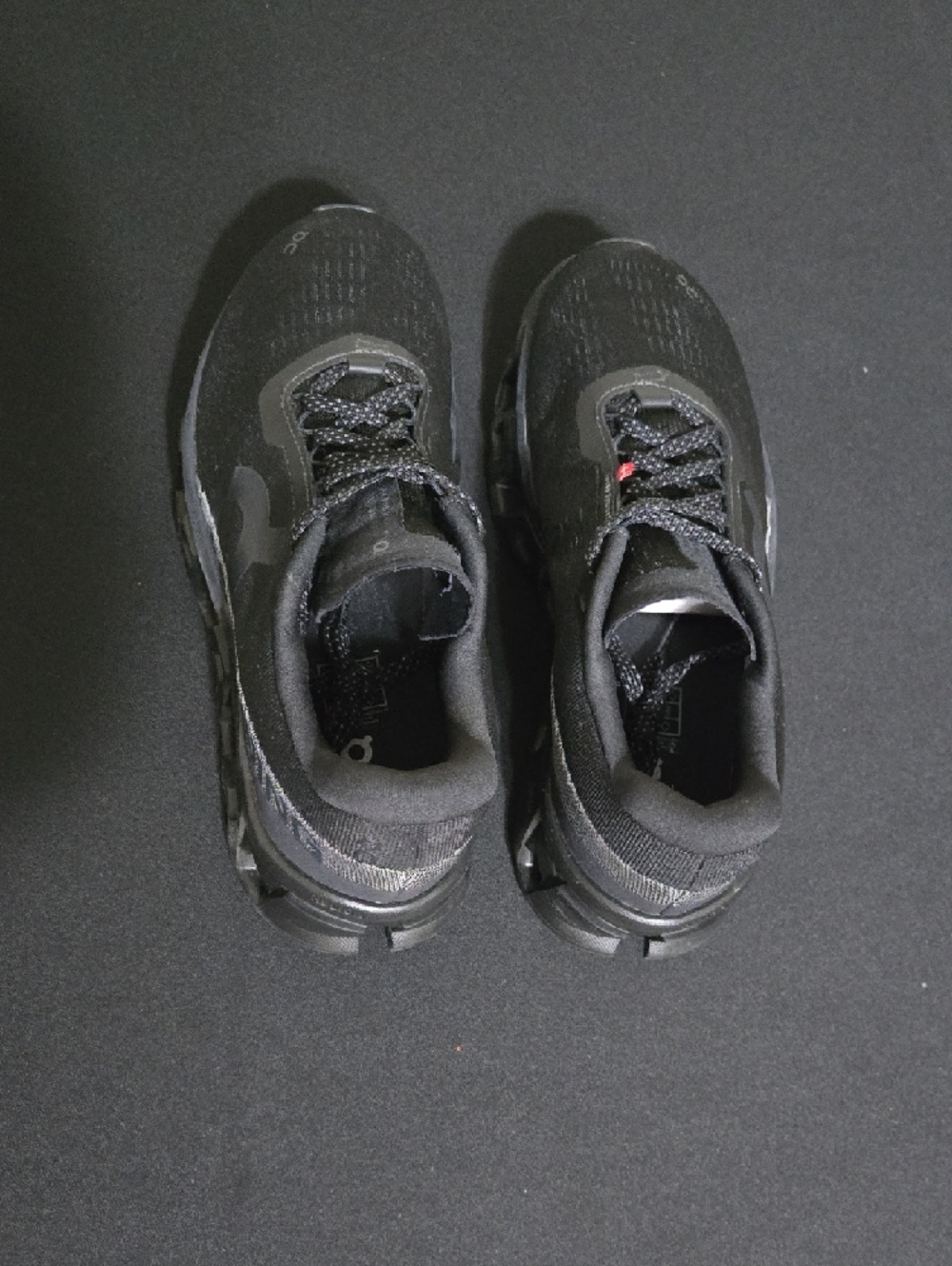 On Running Women’s Cloudmonsters Athletic Shoes — Black - Picture 2 of 7